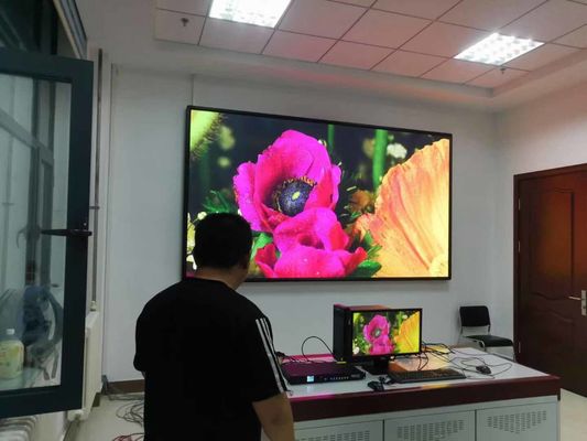 Small Pixel Pitch HD LED Display P1.56mm 3840Hz 4K Resolution