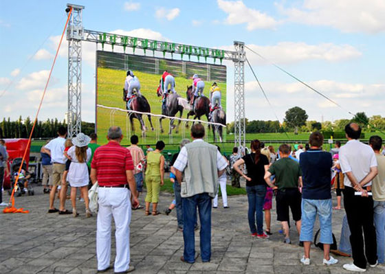 Outdoor Stage Rental LED Display P3.91mm No Strips For Stage Background