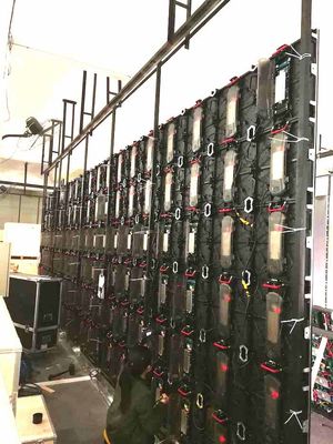 P2.5 480x480mm Indoor Rental LED Display Black SMD Die Casting Aluminum Cabinet