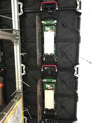 P2.5 480x480mm Indoor Rental LED Display Black SMD Die Casting Aluminum Cabinet