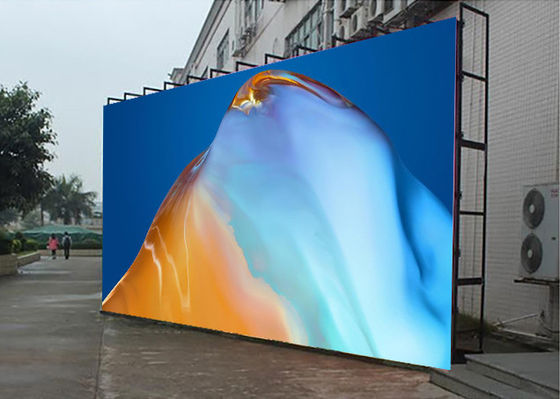 Customized Outdoor Rental LED Display P4.81mm With Removable Power Box