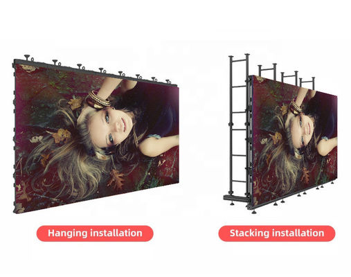 P2.604 P2.976 Stage Rental LED Display Screen Indoor Outdoor With Elegant Backdrop