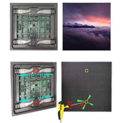 5000 Nits Outdoor Rental LED Display , Stage Rental Led Screen P3.91mm Waterproof