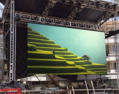 Outdoor P2.6mm Stage Rental LED Display Screen LED cabinet With Fast Lock