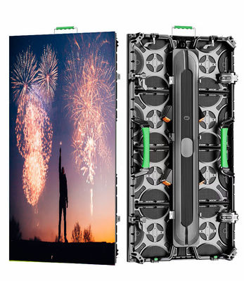 500x1000mm Outdoor Rental LED Display P3.91mm Pixel Pitch 5000nits Brightness