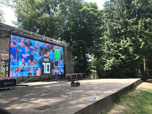 P4.81mm Outdoor Rental LED Display LED Stage Backdrop Screen 500x1000mm