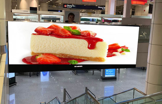 SMD HD Indoor LED Video Wall Display With Die Cast Aluminum LED Cabinet 640x480mm