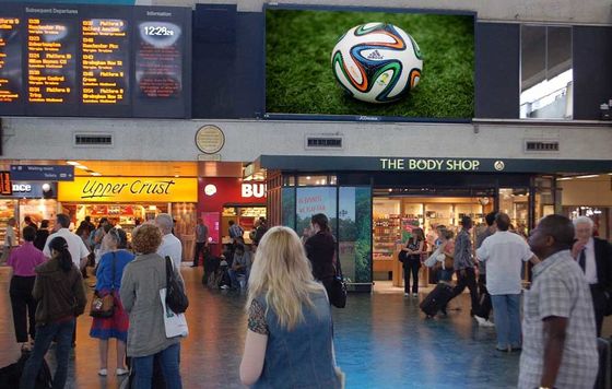 SMD HD Indoor LED Video Wall Display With Die Cast Aluminum LED Cabinet 640x480mm