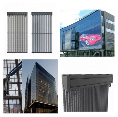 DIP Outdoor LED Mesh Screen High Brightness Transparent LED Display