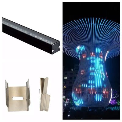 Linear Outdoor LED Strip Light RGBW Full Color IP66 Waterproof DMX512