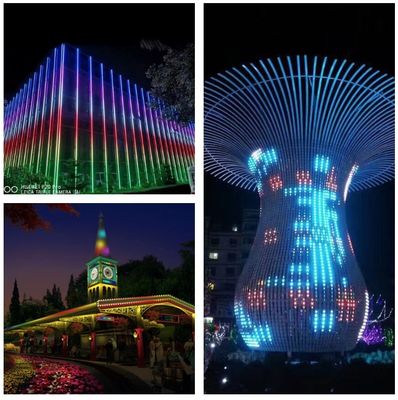 IP66 Waterproof Outdoor LED Strip Light SMD5050 RGBW LED Linear Light 24 - 48VDC