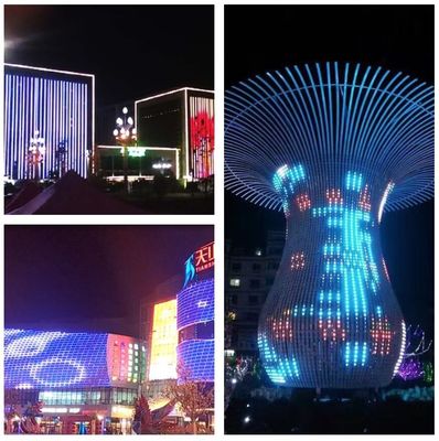 IP66 Waterproof RGBW linear strip light LED DMX512 Control SMD5050