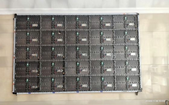 Inside HD LED Display Pixel 1.53mm Ultra Slim Aluminum LED Video Wall Panels