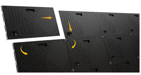 2K 4K COB P1.5 LED Screen TV Support Power And Signal Dual Backup Design