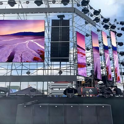 High Definition Outdoor Rental LED Display P3.91mm For Events