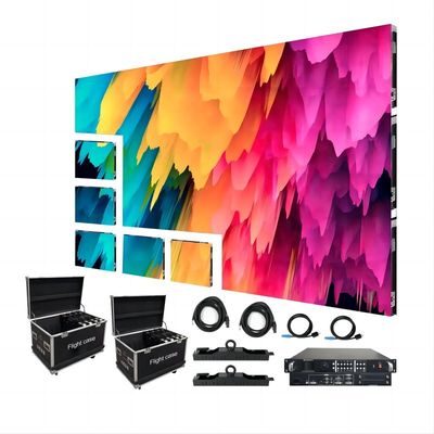 500X1000mm Stage LED Display LED Rental Cabinet P2.6mm P2.9mm Outdoor Using
