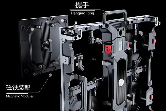 P3.9mm 500X1000mm Outdoor Rental LED Display With High Brightness 5000nits