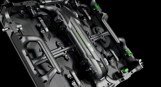 Outdoor Flat Curved Led Video Wall 2K 4K P2.6 P2.9 Stage Events / Ads Using