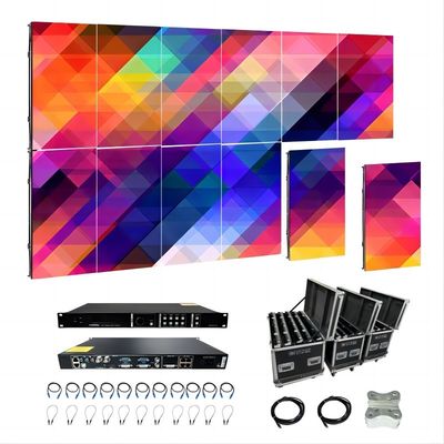 Outdoor Flat Curved Led Video Wall 2K 4K P2.6 P2.9 Stage Events / Ads Using