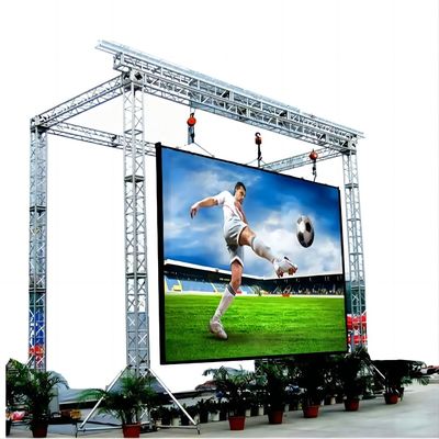 P3.91mm 500x500mm Outdoor Stage Rental LED Display Front / Rear Service
