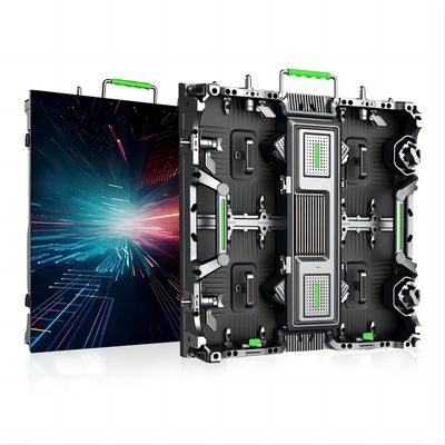 Outdoor Stage Rental LED Display P3.91mm No Strips For Stage Background