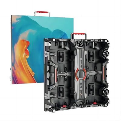 Front Maintenance Stage Outdoor Rental LED Display Anti Collision Full Color SMD P3.91