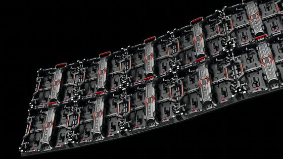 Front Maintenance Stage Outdoor Rental LED Display Anti Collision Full Color SMD P3.91