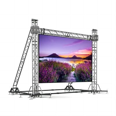 P3.91 Outdoor Led Video Wall 500*1000mm Rental Led Display Screen Panel