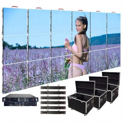 P3.91mm Outdoor Rental LED Display 500*1000mm LED Display Panel Light Weight