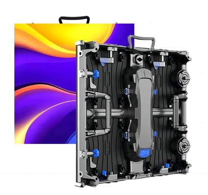 P2.6mm P2.9mm Outdoor Rental LED Display Front Serice Support Curve Shape
