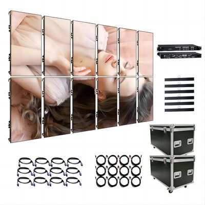 P3.9 P4.8 IP65 Outdoor Rental LED Display , LED Video Wall Screen 5000 Nits