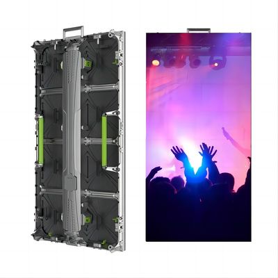P3.9 P4.8 Indoor LED Video Wall Screen Rental With Cabinet 500X1000mm