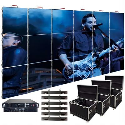 HD Indoor Rental LED Display Screen 500X1000mm With Die Casting Aluminum Material