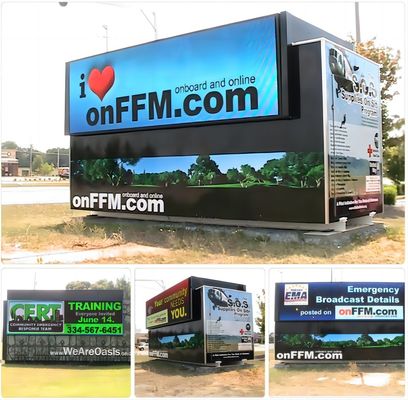 Outdoor Digital Billboard P5 P6 LED Video Wall Screen Waterproof