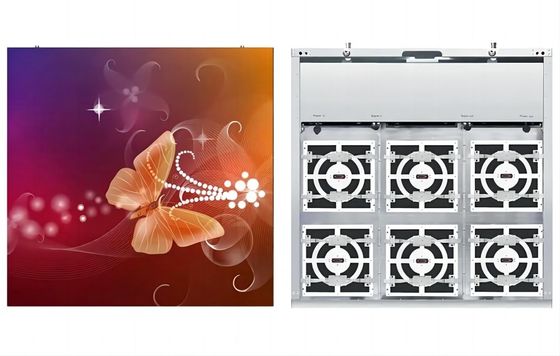 Outdoor LED Video Wall Panels , P6 SMD Pixel Fixed LED Screen