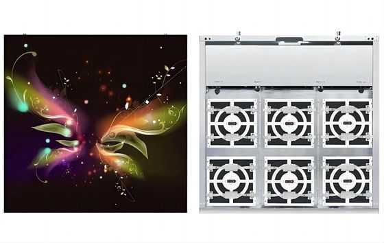 3840hz Outdoor Advertising LED Display P8mm With Aluminum LED Cabinet