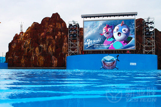 Front Rear Service Outdoor LED Billboard Waterproof IP68 Multipurpose