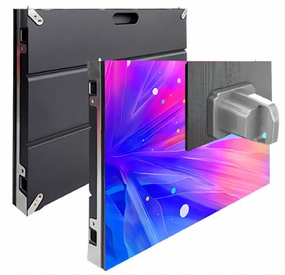 Die Casting Alumiunm Indoor LED Video Panel Screen Magnetic Front Service