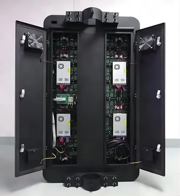 Street Pole Digital Outdoor LED Signs Support Wifi 4G Remote Control Light Weight