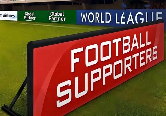 Outdoor Perimeter Stadium LED Screen High Brightness Scrolling LED Banner