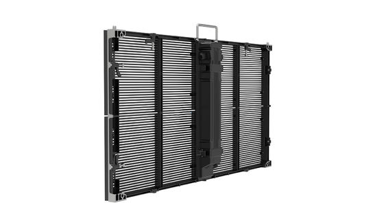 Movable Rental Transparent LED Video Screen 500X1000mm Aluminum Material