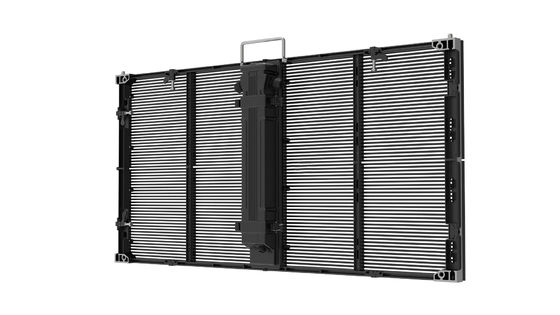 Movable Rental Transparent LED Video Screen 500X1000mm Aluminum Material