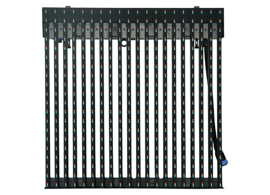 High Brightness Transparent Flexible LED Display , Outdoor DIP LED Screen