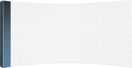 Glass Film Transparent LED Wall Display Ultra Slim And Light Weight