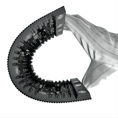 Indoor Curved Flexible LED Screen Display Soft LED Module 320X160mm Front Maintenance