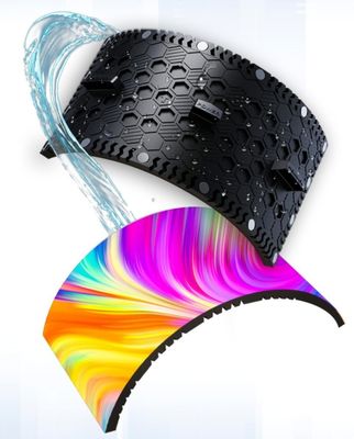 Outdoor Curved Flexible LED Screen Display Panel Soft 3D Naked Eye