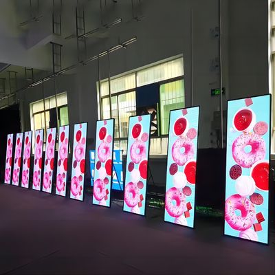 Outdoor Indoor Creative LED Display Screen Digital LED Poster 3840Hz