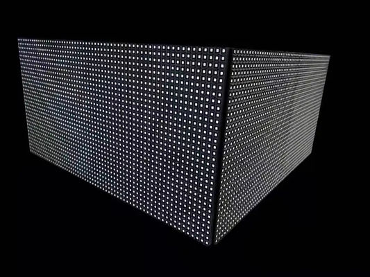 P4 Outdoor Full Color Fixed Curved Flexible Led Display 3D Advertising Led Video Wall Screen