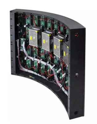 P4 Outdoor Full Color Fixed Curved Flexible Led Display 3D Advertising Led Video Wall Screen