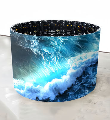 Indoor Flexible LED Panel Cylinder Column Soft LED Screen P1.875 P2 P2.5 P3 Curved LED Display Module
